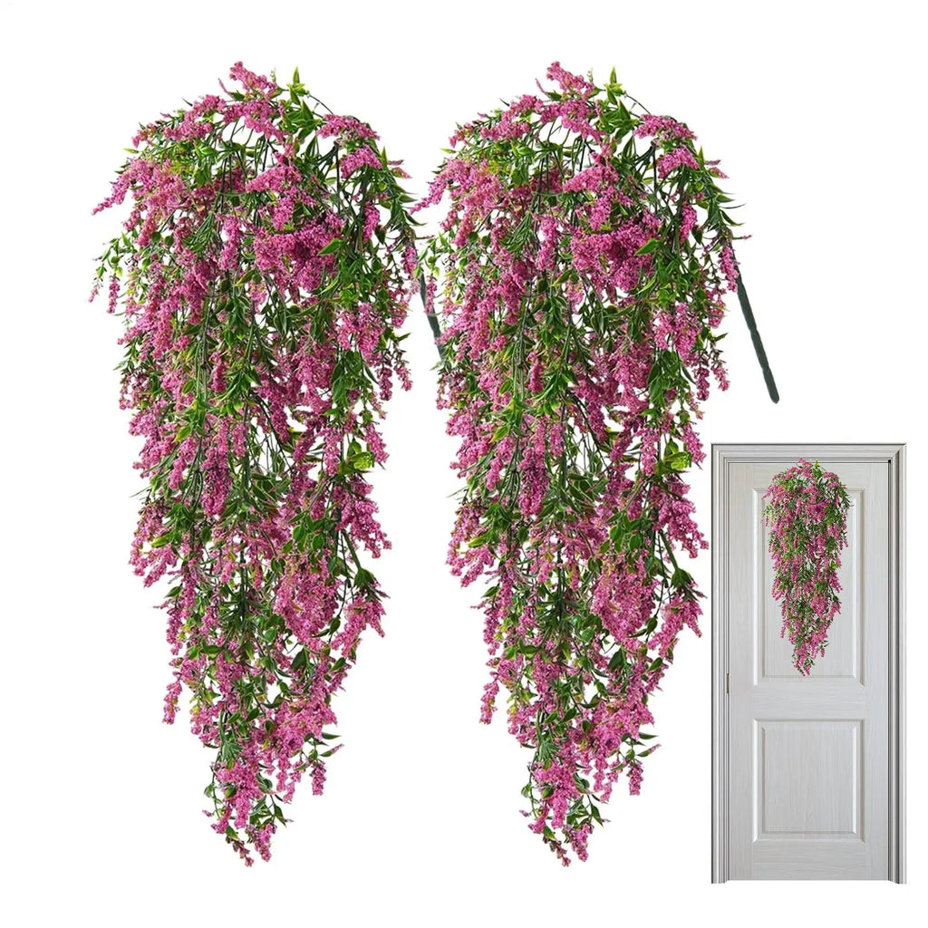 2-Pack Artificial Hanging Vine Garland Flowers | Indoor & Outdoor