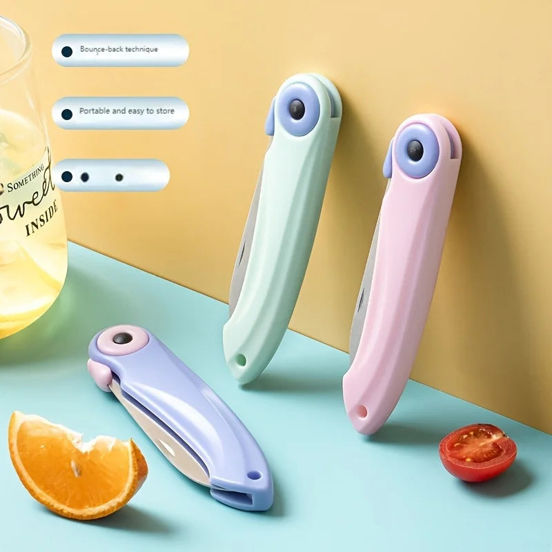 SHIBO Folding Pocket Knife – Stainless Steel Fruit & Meat Knife