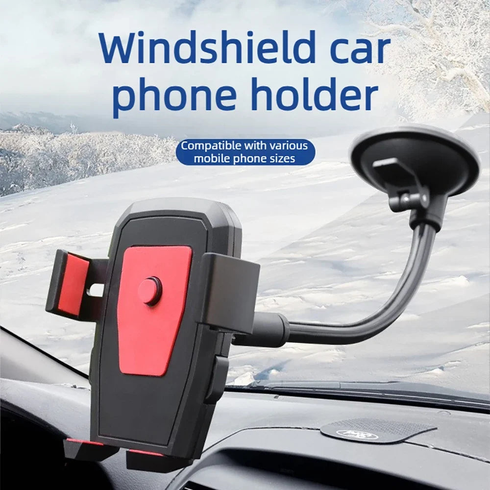 Universal Car Phone Holder Suction Cup Windshield Mount