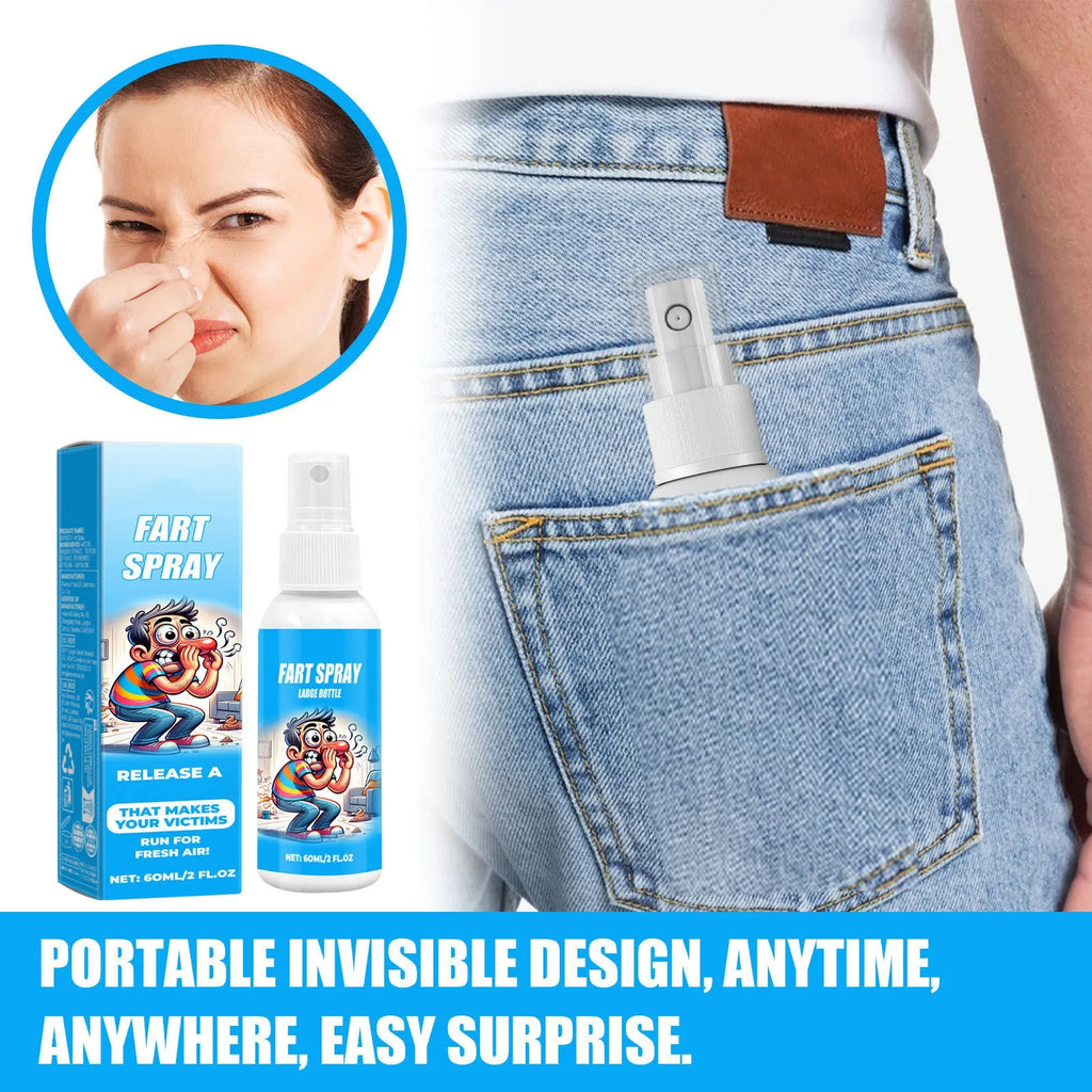 60ml Extra Strong Fart Spray Prank Gag Gift – Kids & Adults