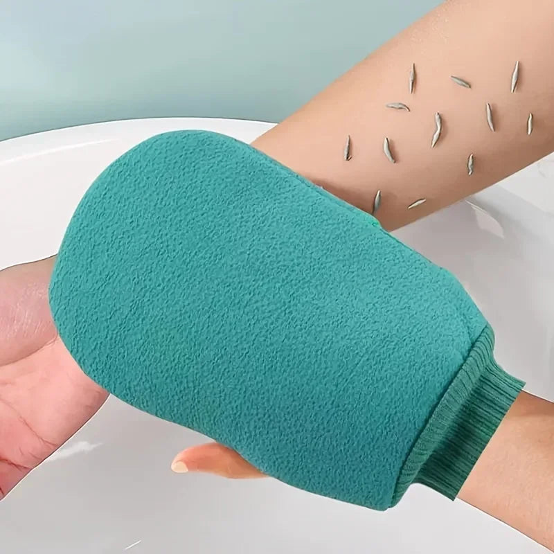 Exfoliating Bath Gloves – Body Scrub, Spa & Shower Massage