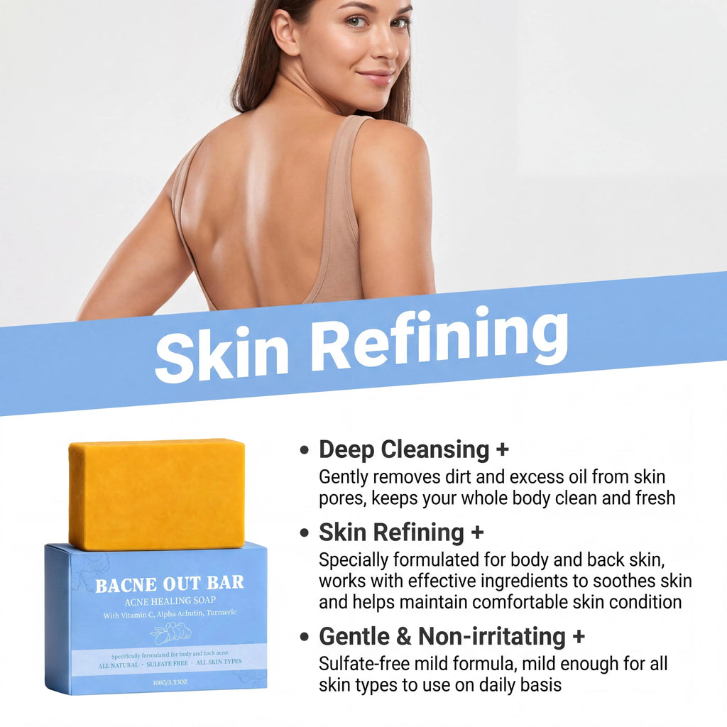 Turmeric Exfoliating Body Soap – Brighten, Cleanse & Hydrate