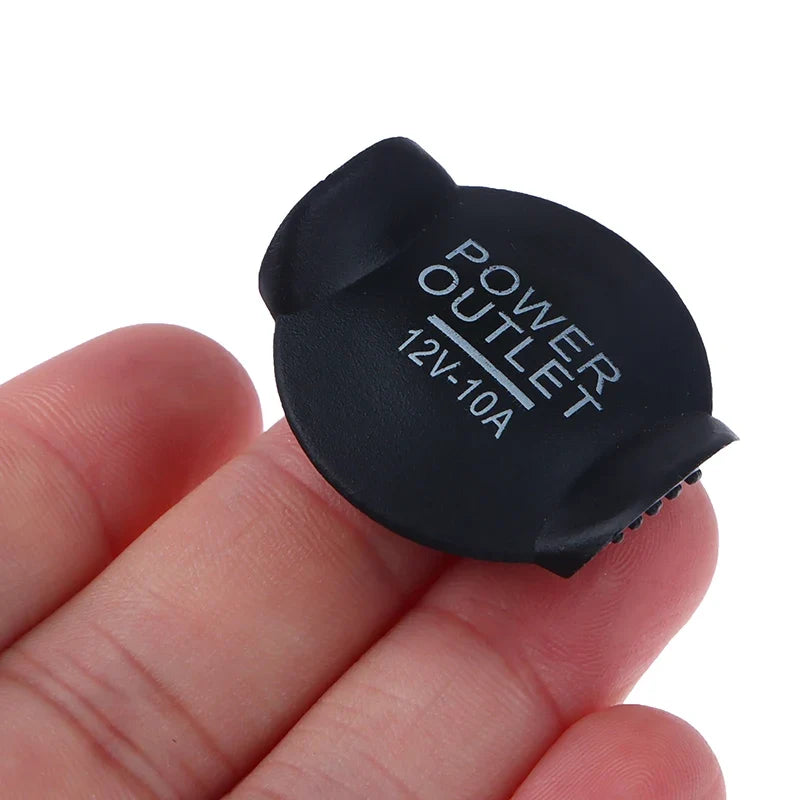 Waterproof 12V Car Cigarette Lighter Socket Cover – 1/2 Pack