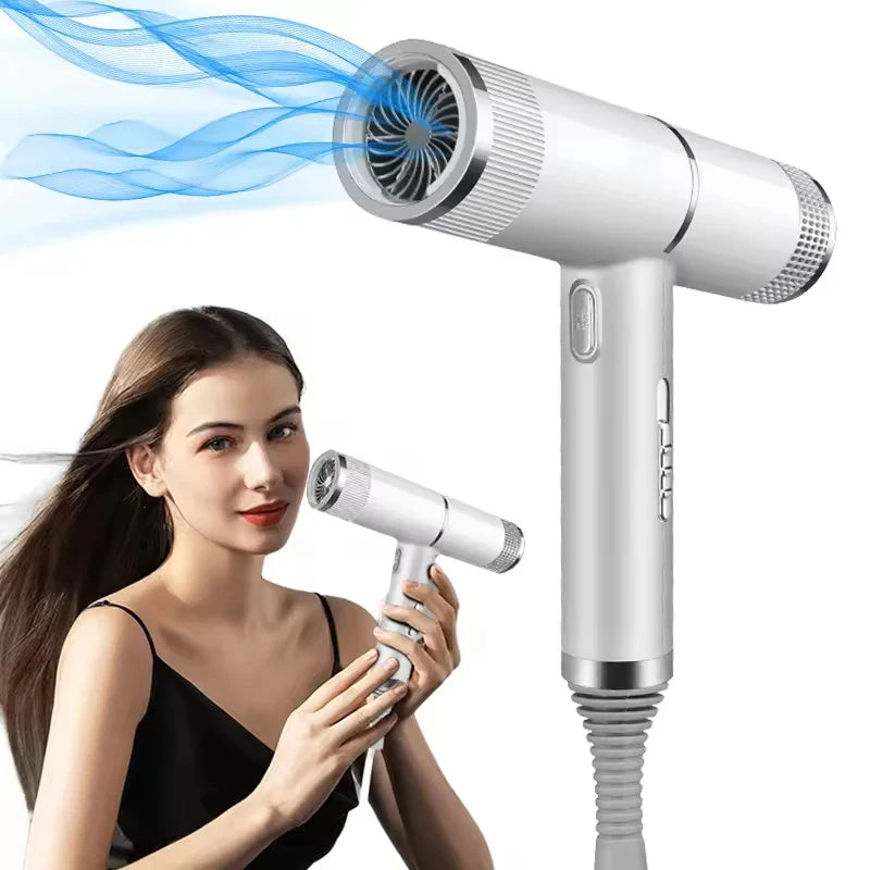 Leafless Ionic Hair Dryer – Lightweight, Silent & Fast Drying