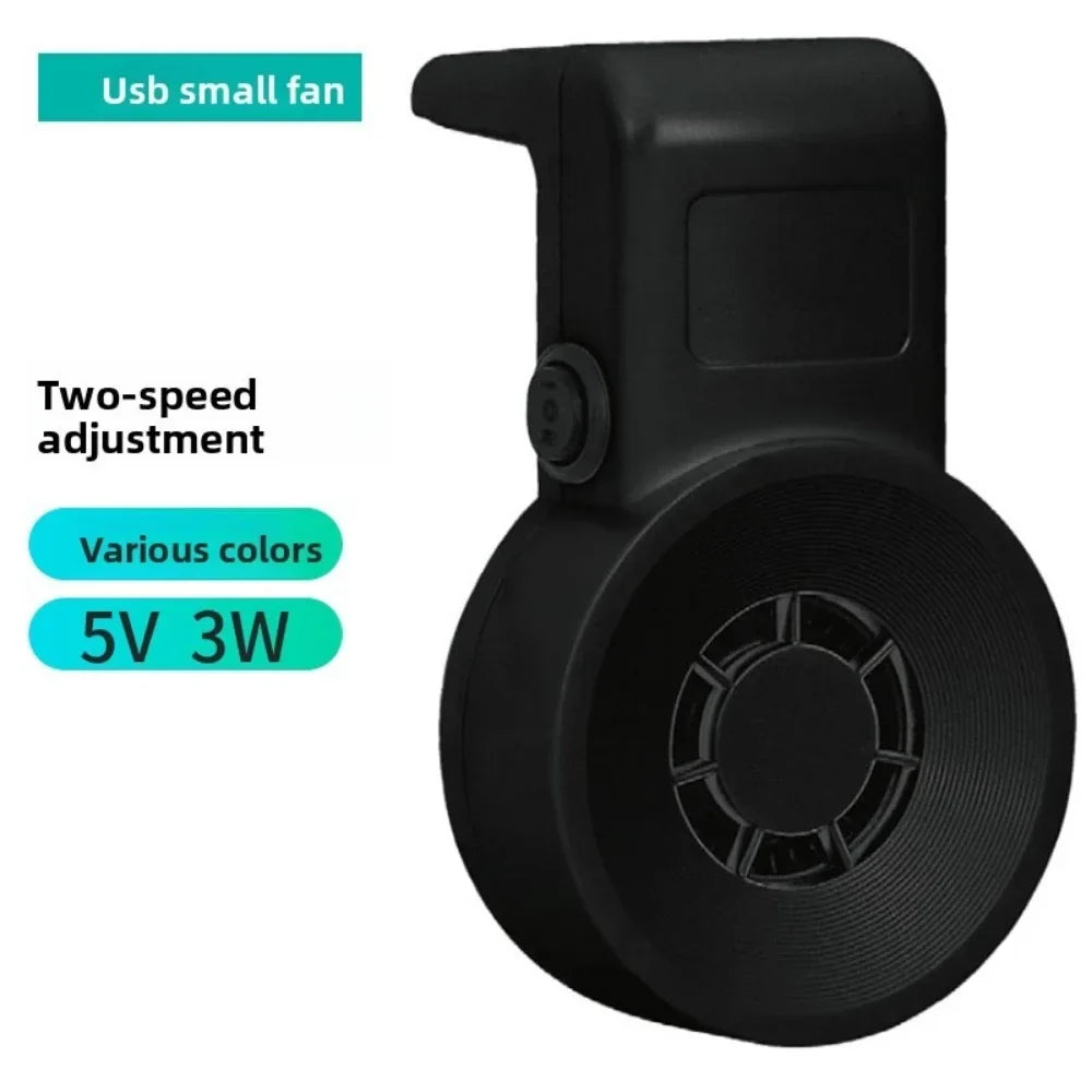 Dual Turbine USB Aquarium Chiller Fan – 3W Cooling System