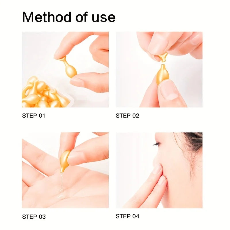 Fullerene Oligopeptide Essence Capsules – Hydrating & Smoothing 20pc