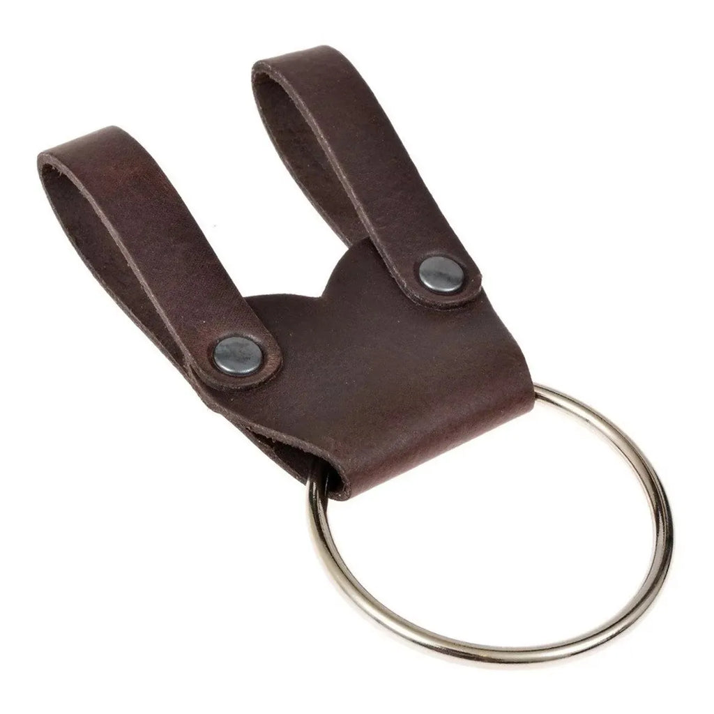 Medieval Viking Knight Pirate Leather Belt Sword Frog Metal Ring Axe