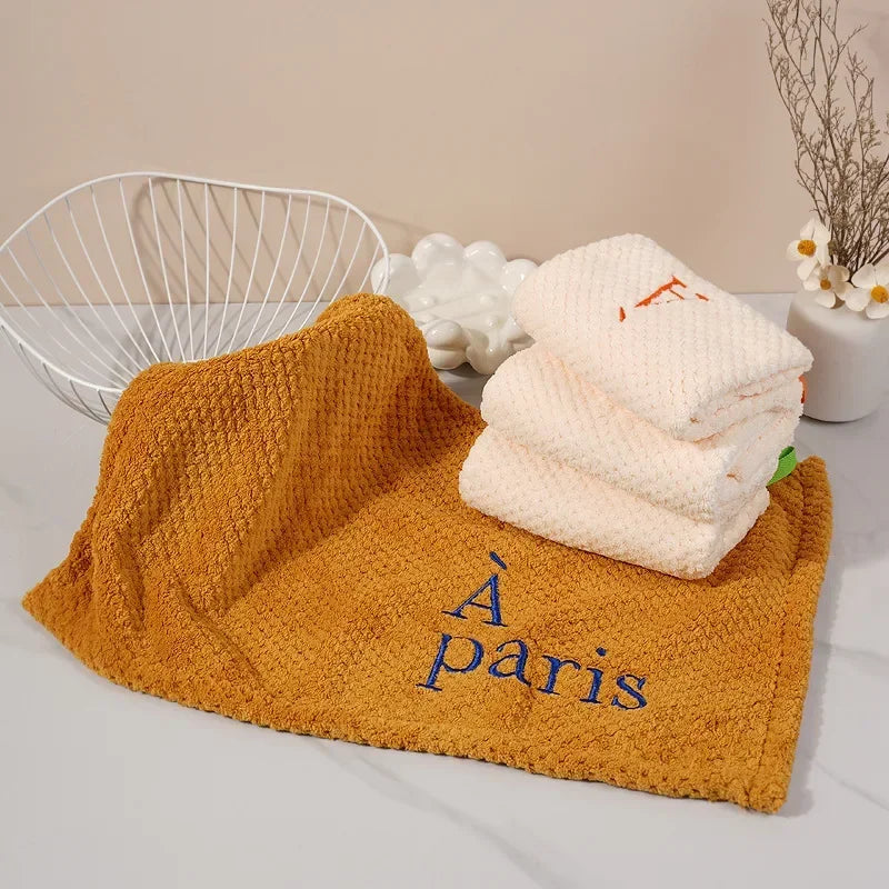 Nordic Hanging Home Embroidery Design Thickened Coral Fleece