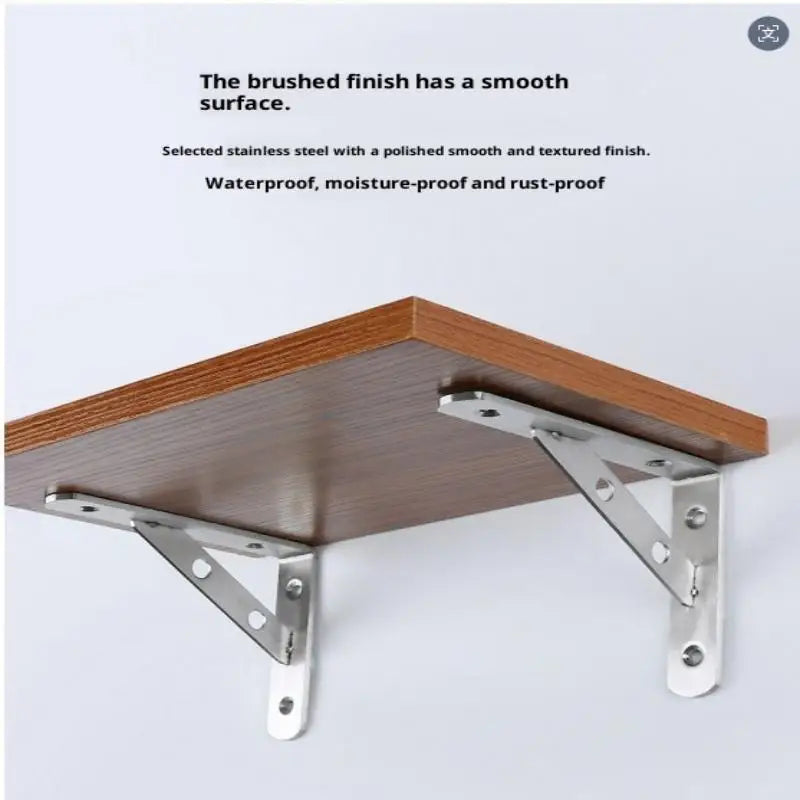 Angle Bracket Heavy Duty Wall Stainless Steel L