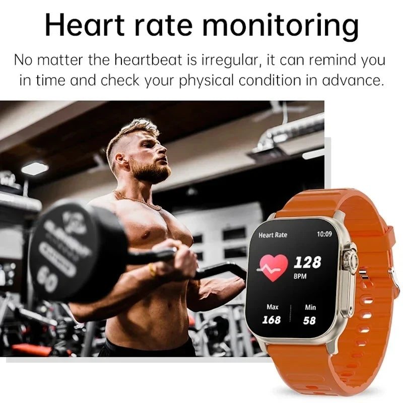 T900 Ultra 2 Smartwatch 49mm | BT Call, NFC, Wireless Charging