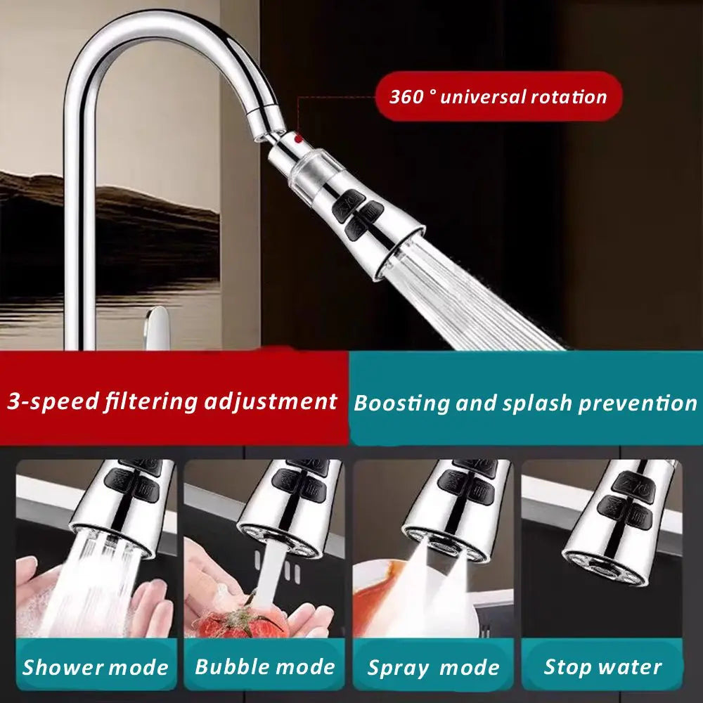 360° Rotating Faucet Aerator with Filter – Universal 22mm Nozzle