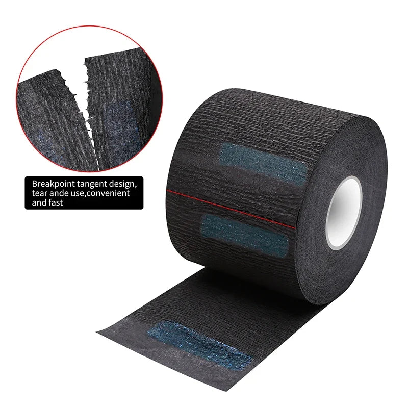 Disposable Barber Neck Paper Collar Strips | Salon Hairdressing