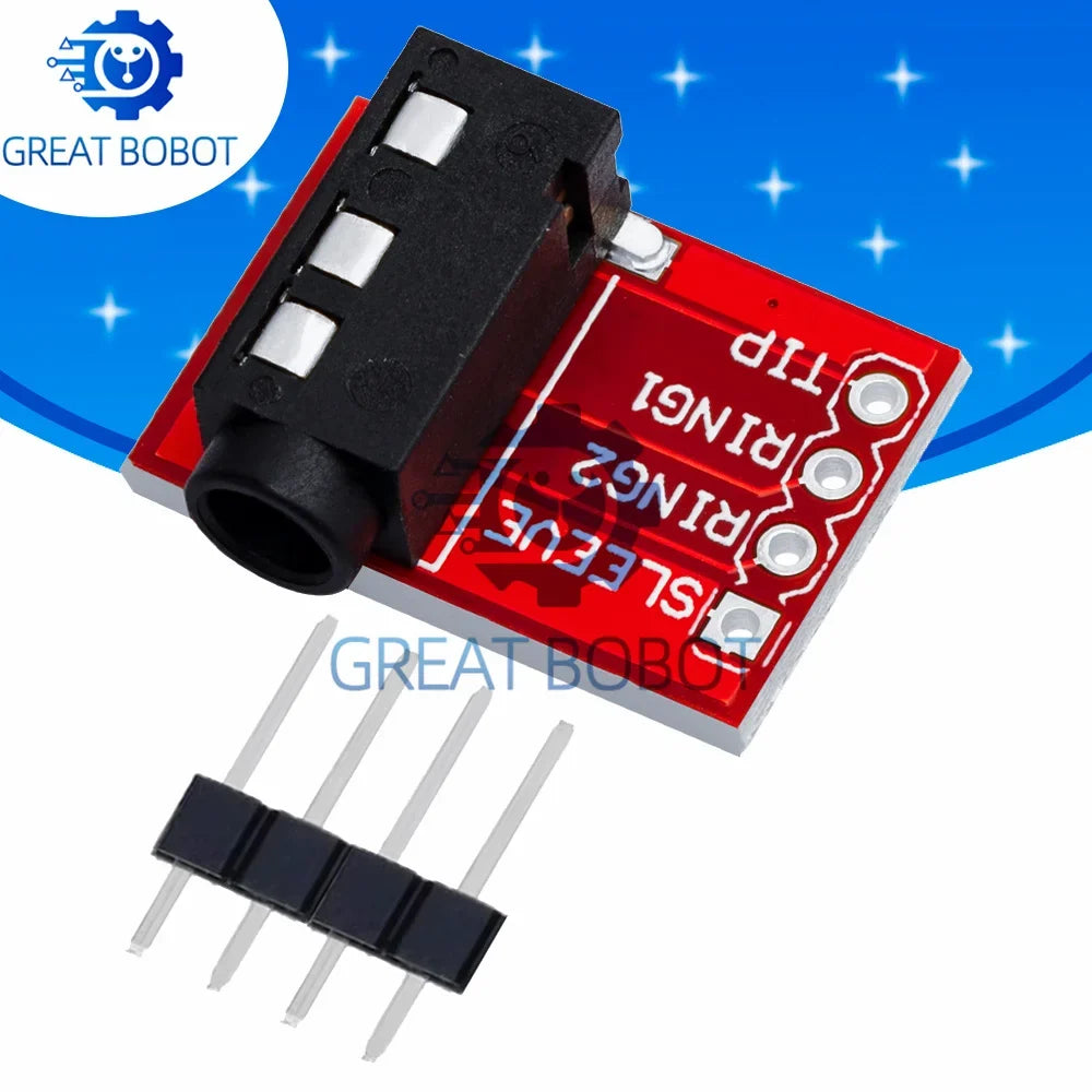 TRRS 3.5mm Jack Breakout Module – Audio & MP3 DIY