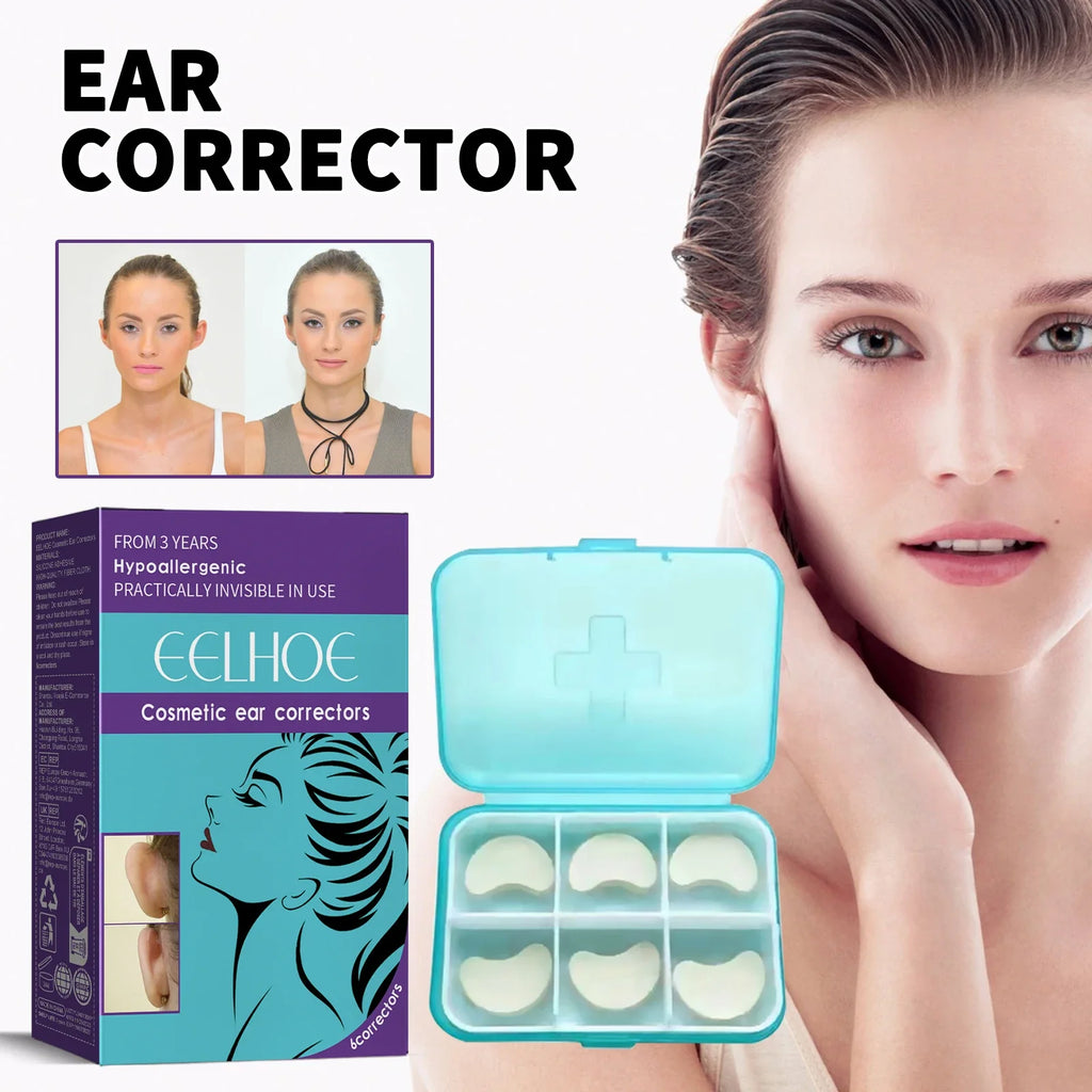 Invisible Ear Correction Tape – Waterproof Cosmetic Patches 6pc