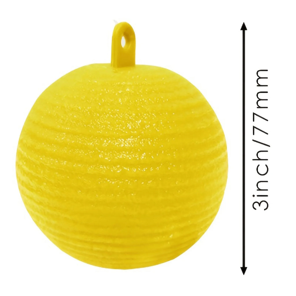 Sticky Fly Trap Ball | Dual Color Adhesive Hanging Insect Catcher