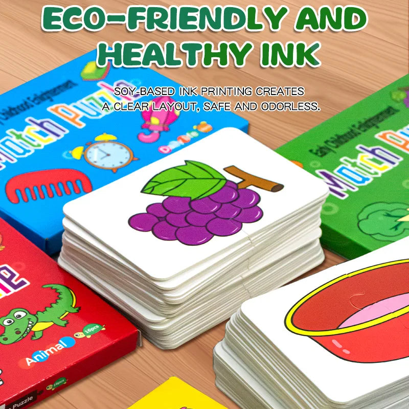 Intelligence Early Education Children Aged 1-3 Learning Cards