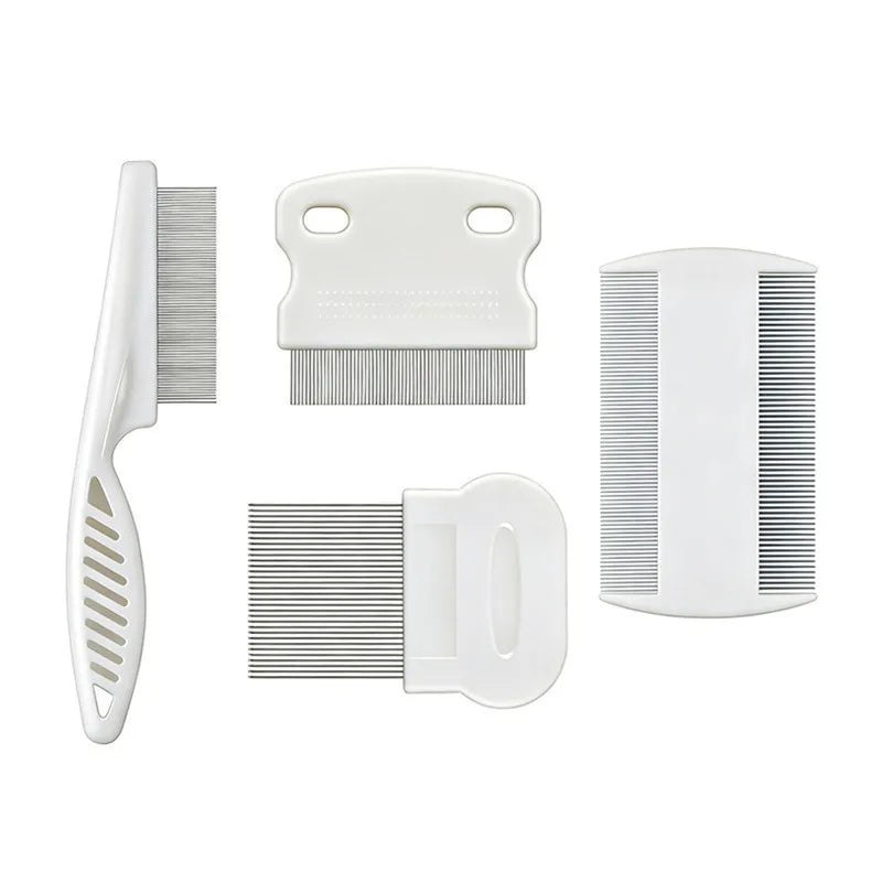 Pet Grooming Comb Set – Dog & Cat Dematting Flea Combs