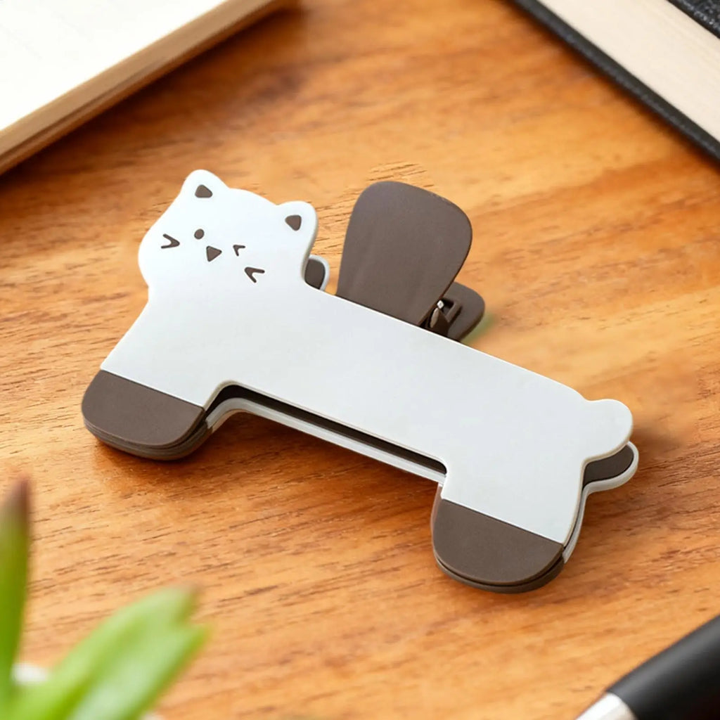 Cat Book Clip Holder – Hands-Free Page Fixer & Reading Aid