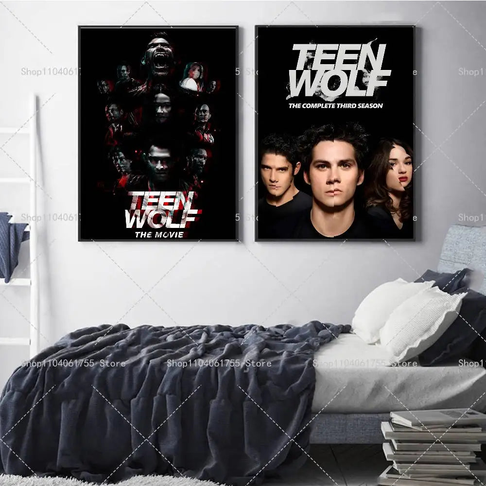Teen Wolf Movie Series Poster – Self-Adhesive Wall Art Print