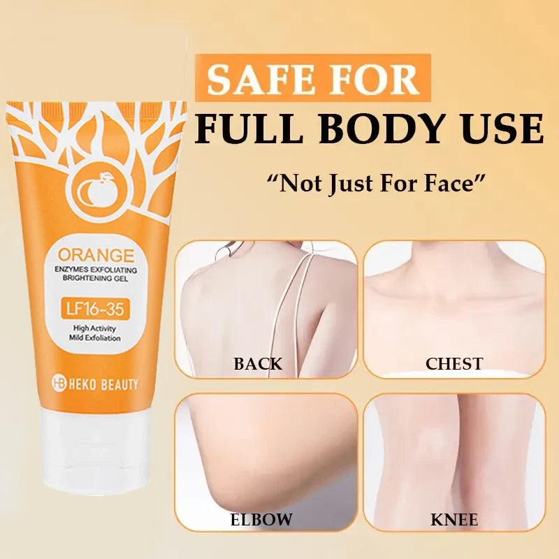 VERONNI Orange Exfoliating Gel 50g – Deep Cleanse & Glow