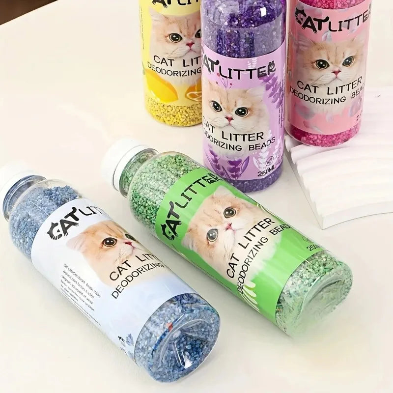 Cat Litter Deodorizing Beads – Litter Box Odor Eliminator