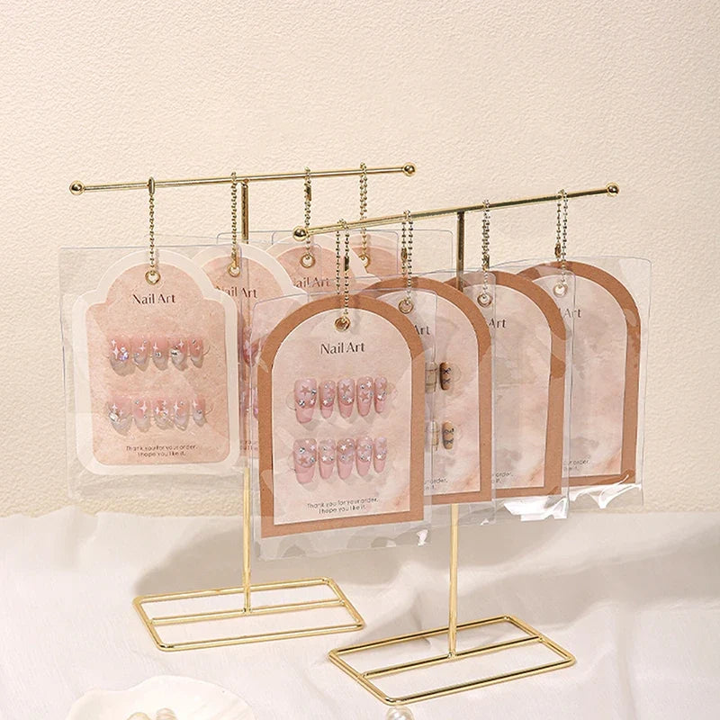 Nail Art Display Stand, Cards & Dustproof Storage Bags