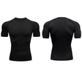 Men's Quick-Dry Stretch Running T-Shirt | Fitness Sports Top