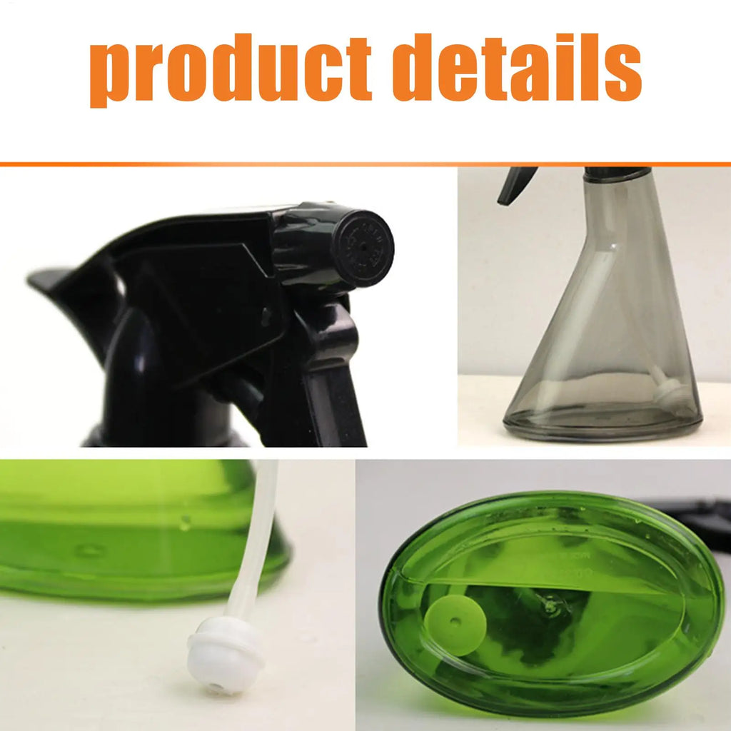 300ml Refillable Spray Bottle – Leakproof Adjustable Nozzle Trigger