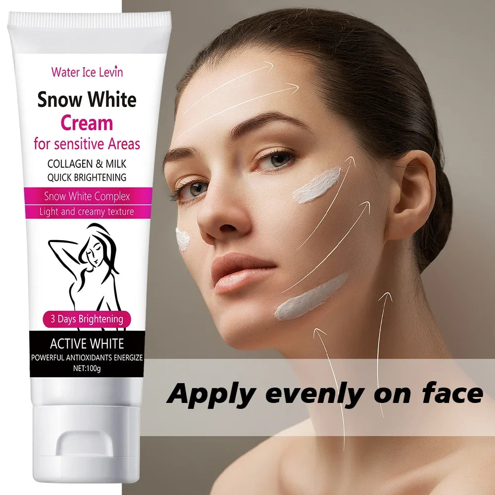 Face & Body Brightening Cream – Melanin Lightening Lotion 100g