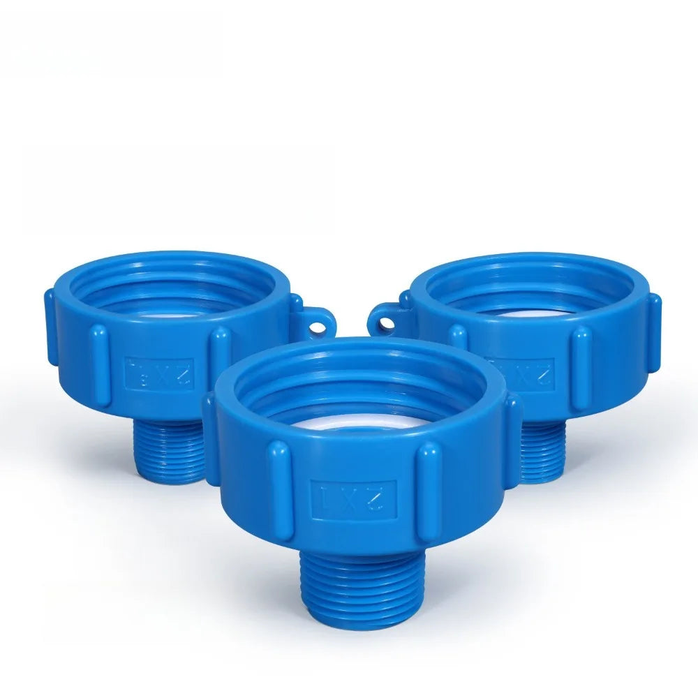 IBC Tank Adapter 60mm to 1/2"–2" BSP Male Pipe Fitting