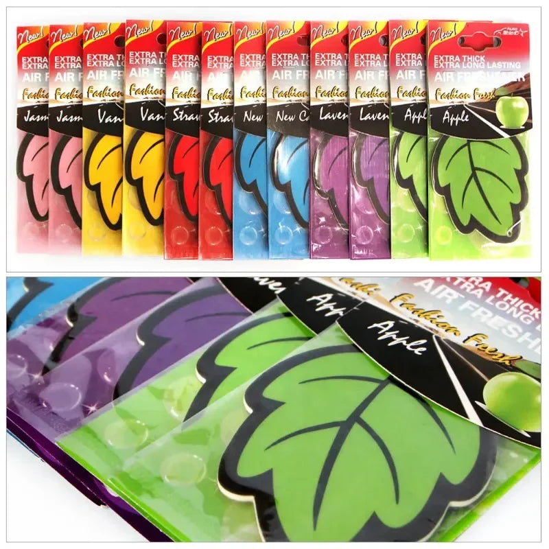 6PCScar Accessories Interior Car Air Freshener Natural Scented Tea