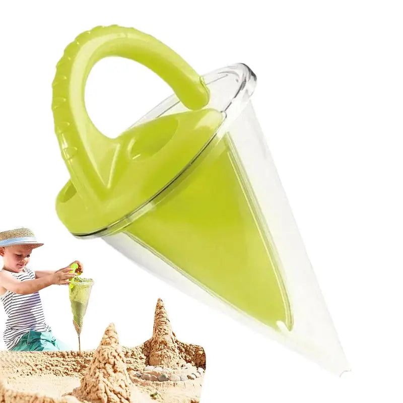Beach Children Wash Sand Overflow Funnel Outdoor Family Sandhopper