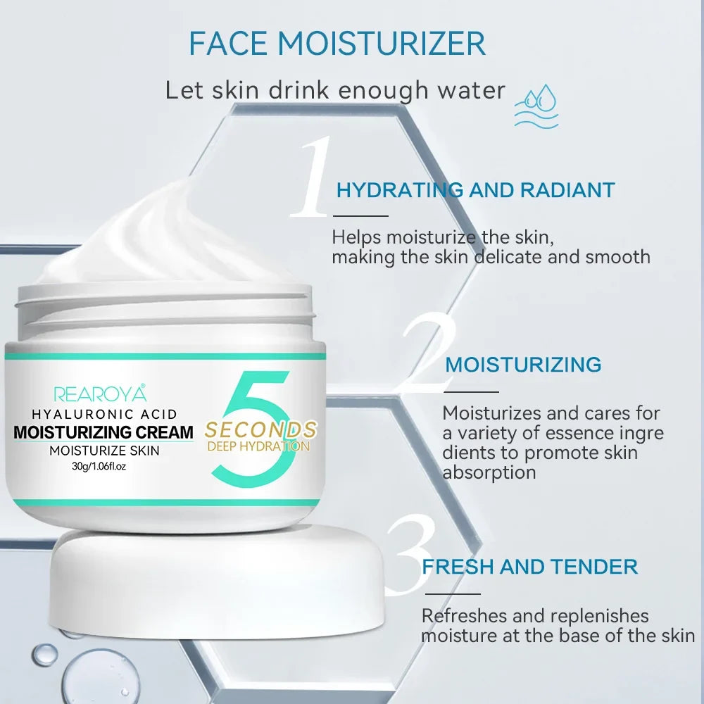 REAROYA Salicylic Acid Retinol Face Cream – Pore Tightening