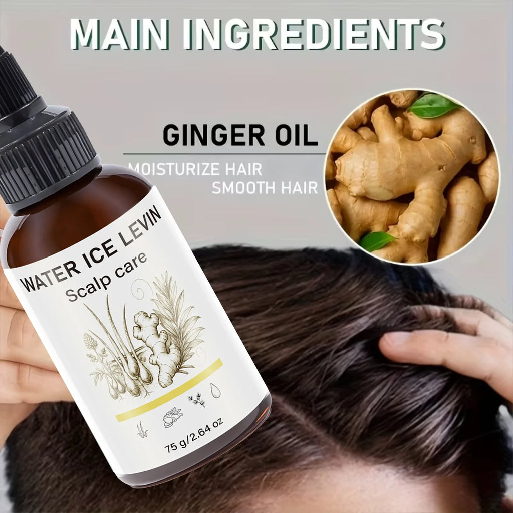 Ginger Infused Scalp Treatment Oil – Daily Hair & Scalp Care