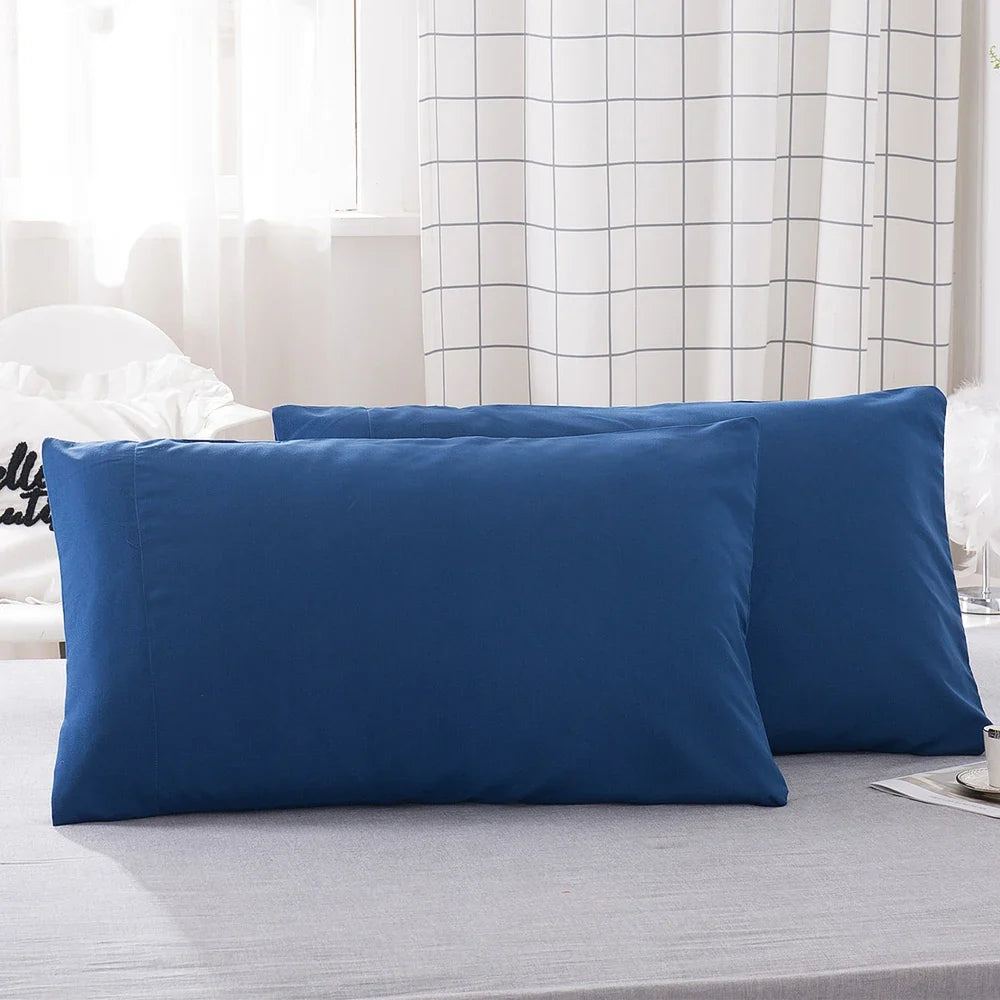 Battilo 2-Pack Microfiber Envelope Pillowcases Queen & King Size