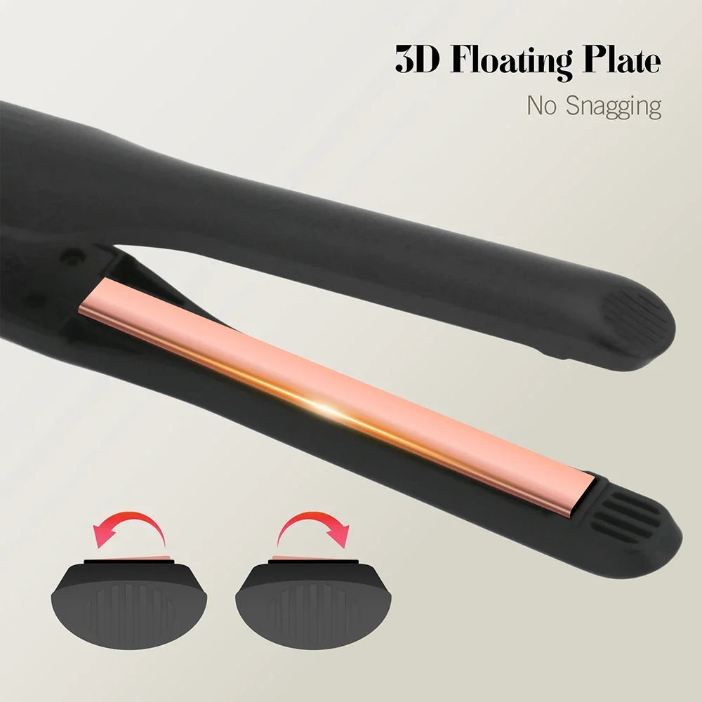 URGGU Mini Titanium Pencil Flat Iron – Short Hair & Beard