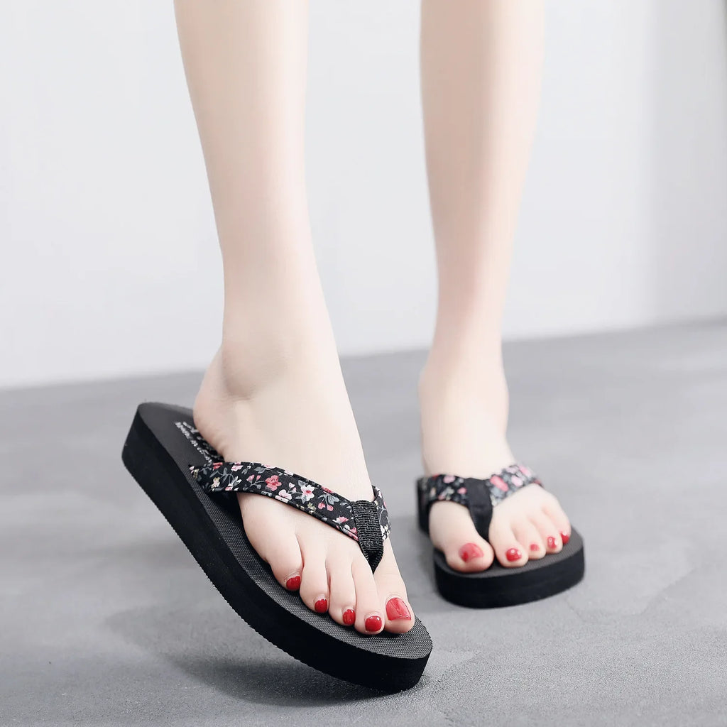 Women's Flat Flip Flop Sandals – Summer Beach Open Toe Slippers