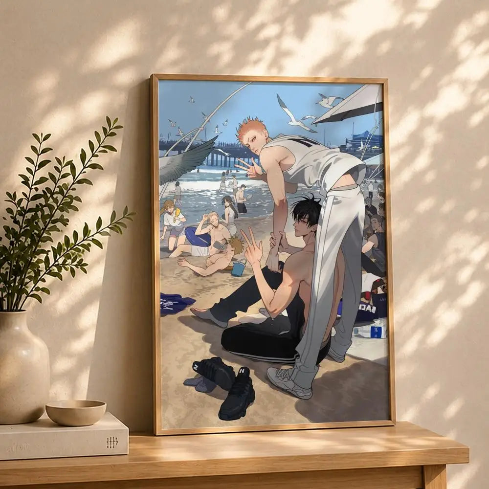 Comic HD Self-Adhesive Waterproof Wall Art Poster | Home Décor