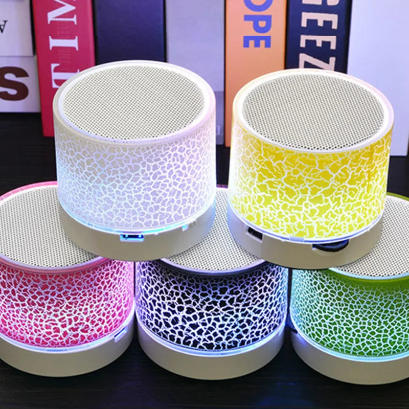 AyeBeau A9 Mini Portable Bluetooth Speaker | LED, MP3 & AUX