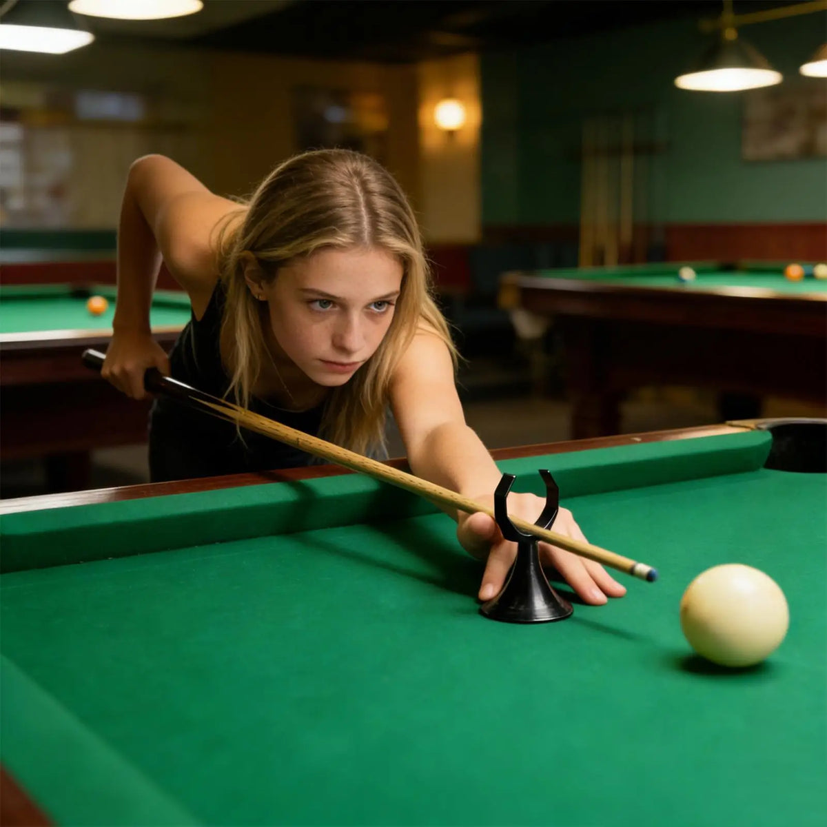 Ergonomic Billiard Cue Hand Rest Bridge Stabilizer | Universal Fit