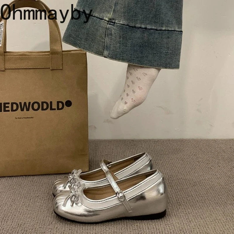 Butterfly-Knot Mary Jane Pumps – Women's Heels Sizes 5.5–10.5