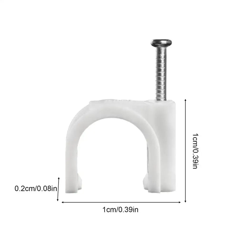 100-Pack Plant Wall Clips – Climbing Plant & Cable Support