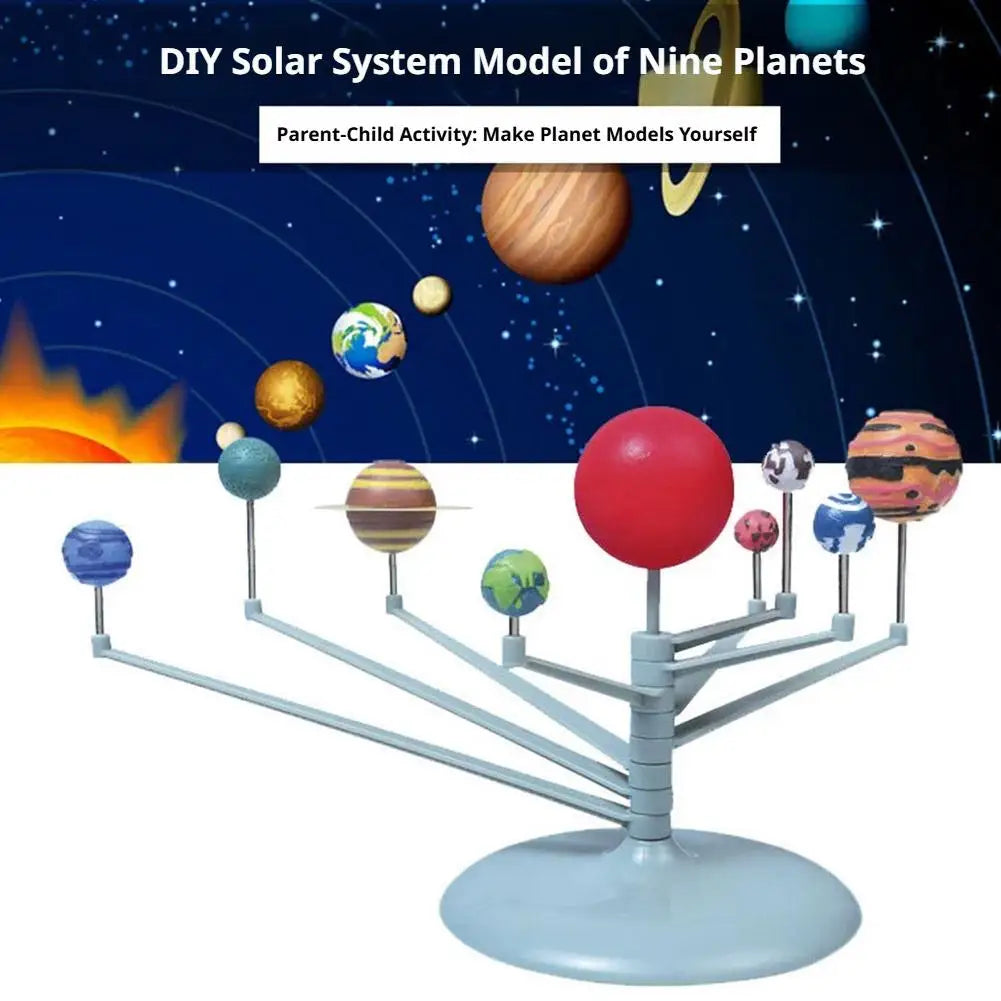 DIY Solar System Model Kit – Glow-in-Dark STEM Toy Ages 14+