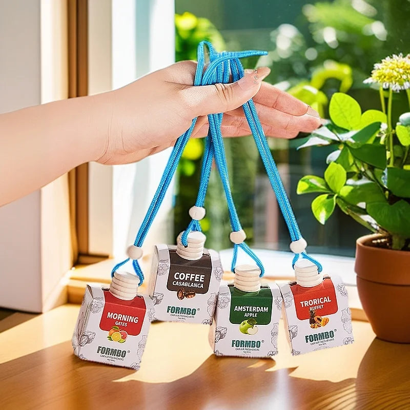 Essential Oil Car Air Freshener – Long-Lasting Liquid Diffuser