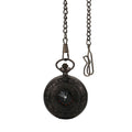 Antique Vintage Quartz Pocket Watch with Chain | Retro Men's