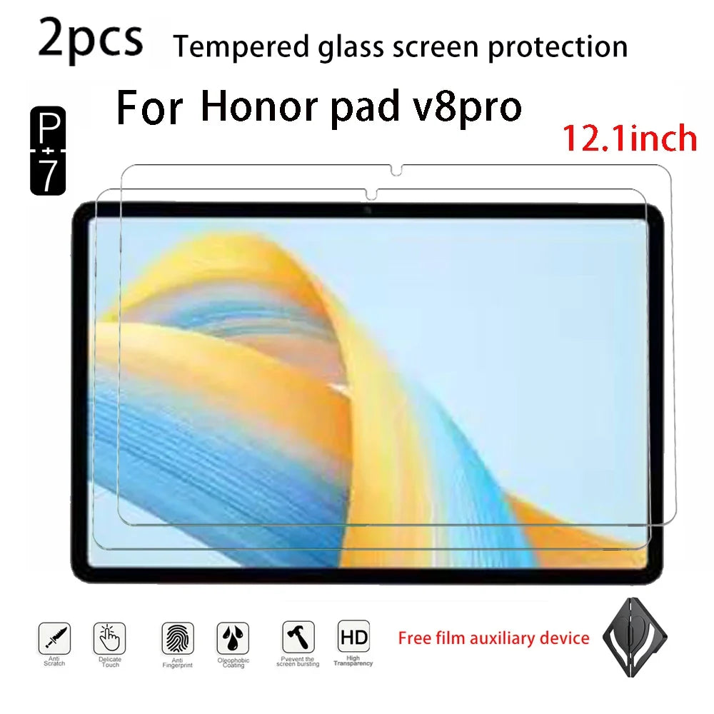 2-Pack Tempered Glass Screen Protector – Honor Pad V8 Pro/9/10 12.1"