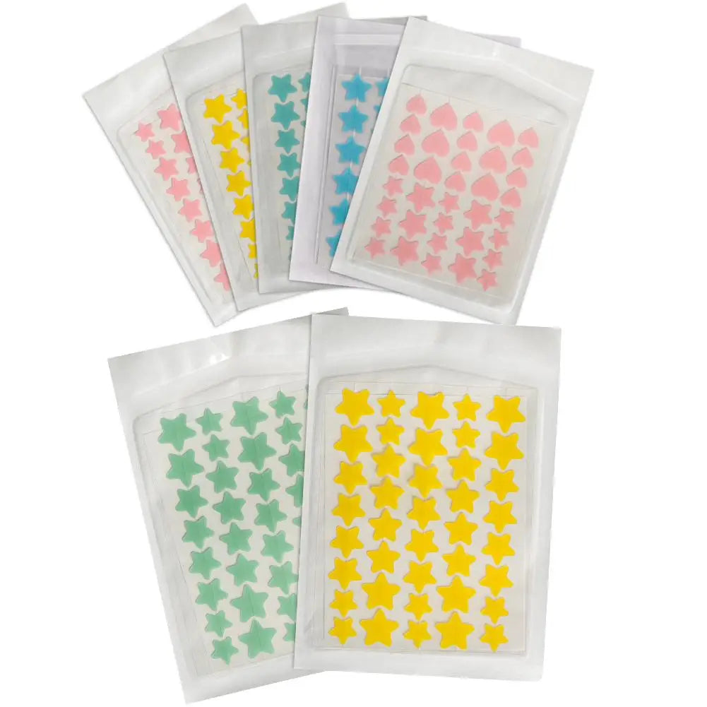 Star & Heart Acne Pimple Patches – 35/40 Pack Invisible Cover