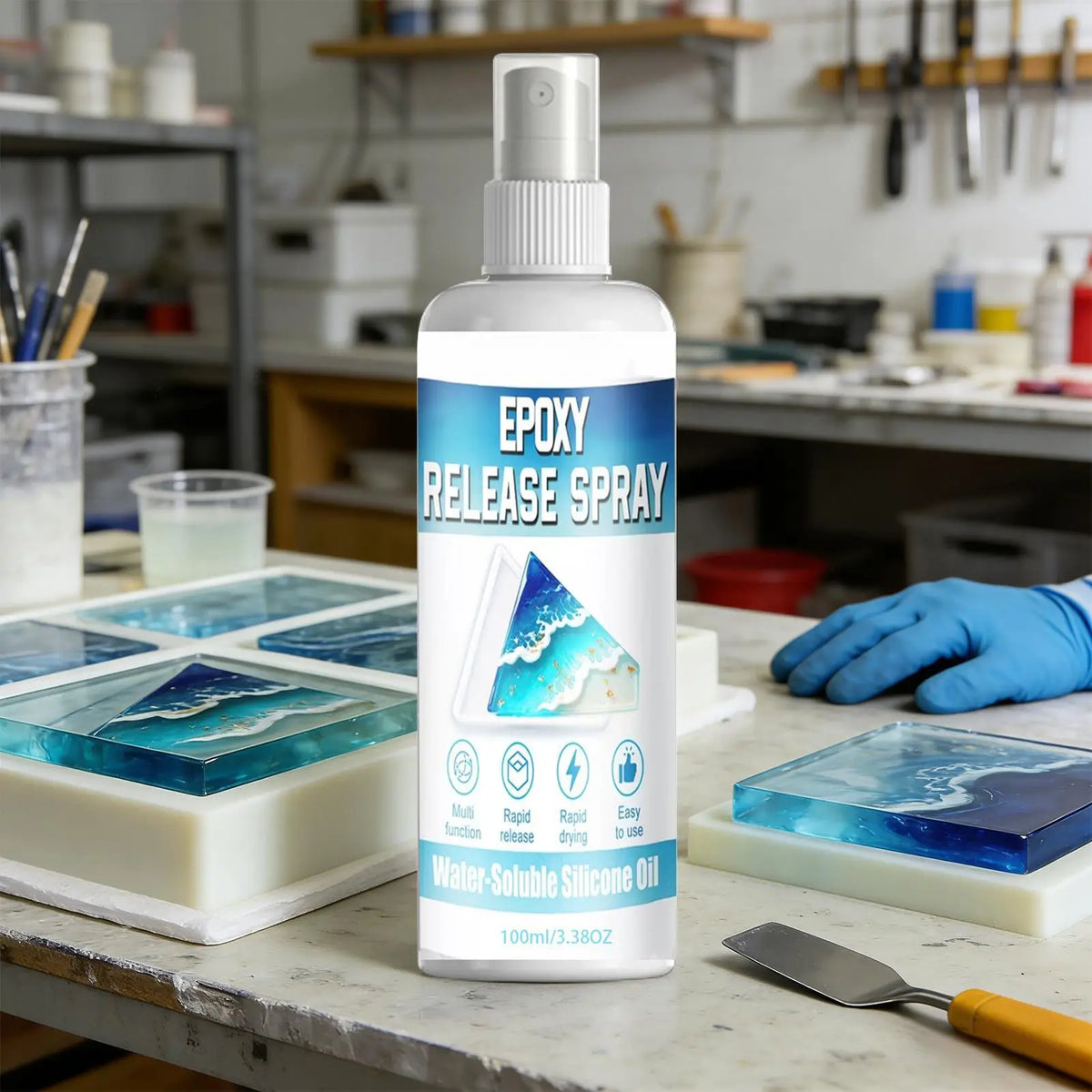 100ml Epoxy Mold Release Spray – Universal Resin Demold Agent