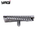 YAQI Slant Double-Edge Safety Razor Head – Aggressive Chrome