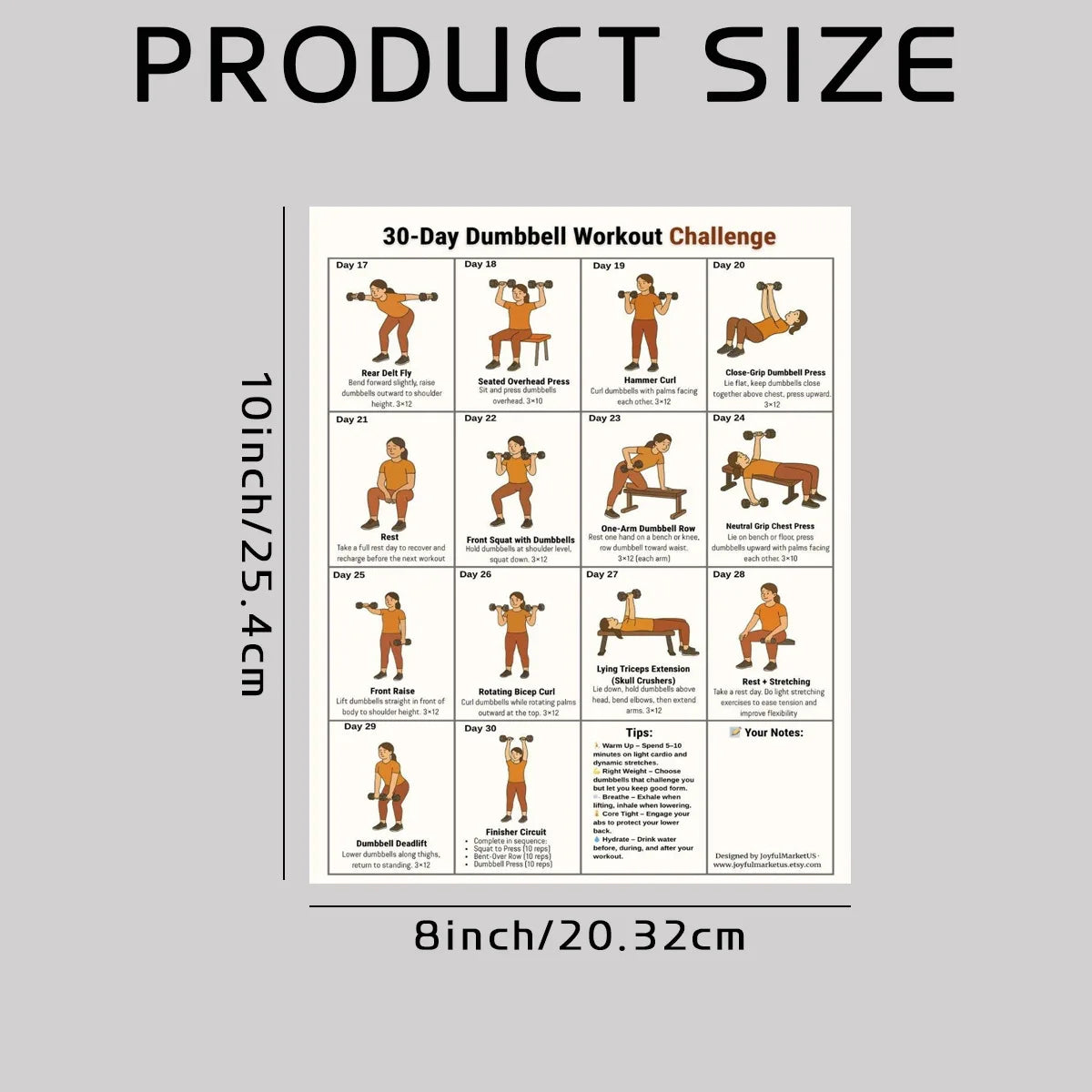 30-Day Chair Exercise Poster Set – Seated Fitness Guide for Seniors